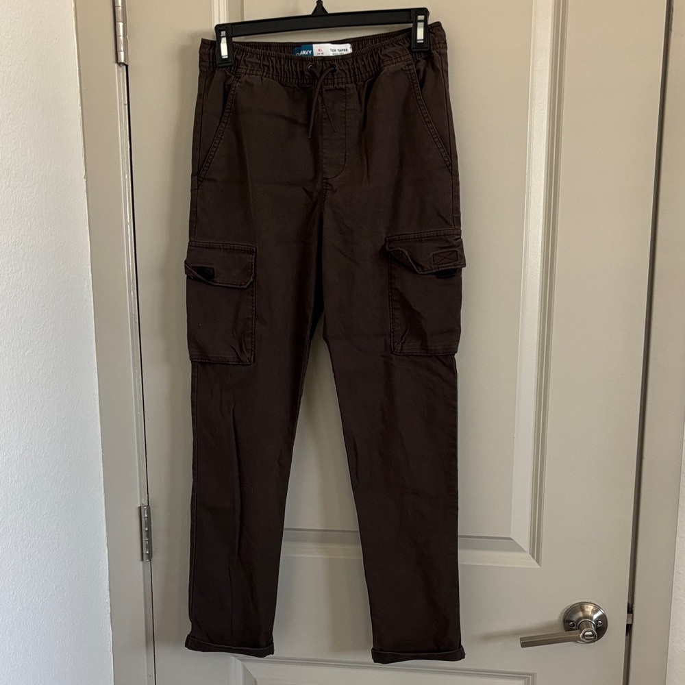Old Navy Tapered Tech Cargo Chino Pants for Boys